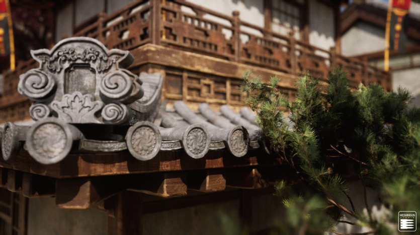 UE虚幻引擎日式集市、寺庙、花园环境资产 Feudal Japan Megapack