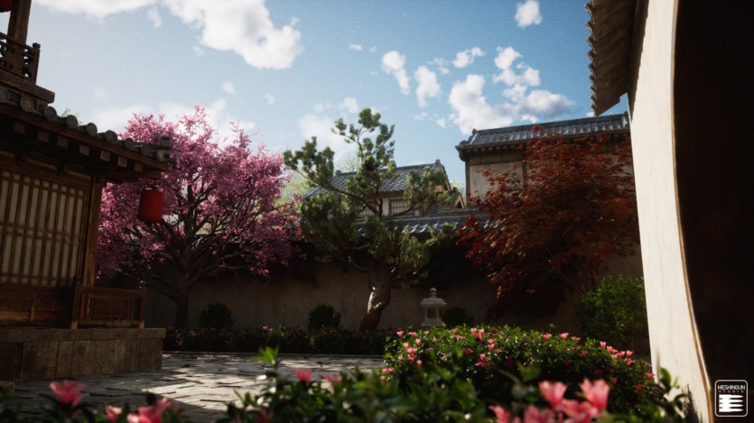 UE虚幻引擎日式集市、寺庙、花园环境资产 Feudal Japan Megapack