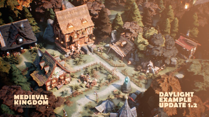 Unreal Engine虚幻引擎中世纪王国 PBR 3D 模块化艺术资产 Medieval Kingdom