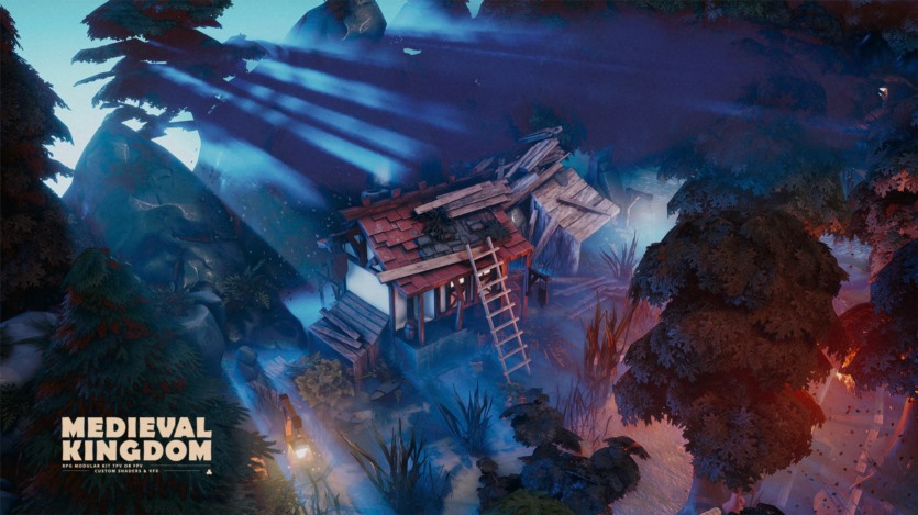 Unreal Engine虚幻引擎中世纪王国 PBR 3D 模块化艺术资产 Medieval Kingdom