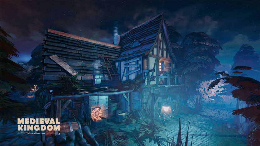Unreal Engine虚幻引擎中世纪王国 PBR 3D 模块化艺术资产 Medieval Kingdom