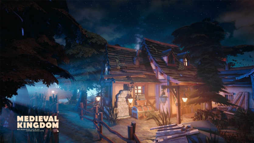 Unreal Engine虚幻引擎中世纪王国 PBR 3D 模块化艺术资产 Medieval Kingdom