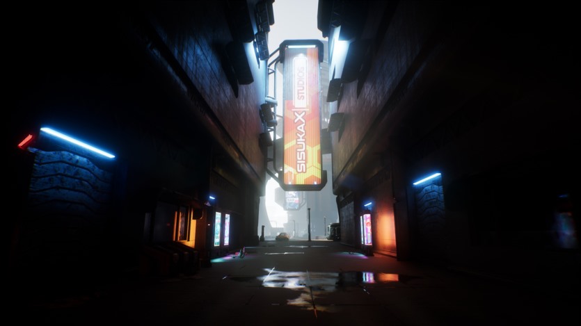 Unreal Engine 虚幻引擎赛博朋克城市资产 Cyberpunk City Pack