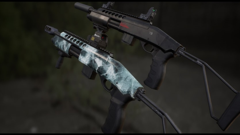 Unreal Engine完全可定制的武器包16支枪3 把刀15个附件资产 Customizable Weapon Pack