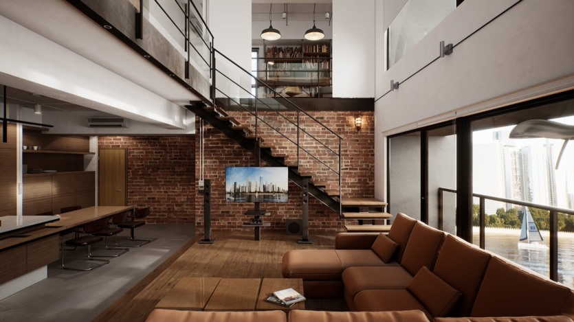 UE4现代住宅室内场景模型 Evermotion - Archinteriors for UE Vol. 6