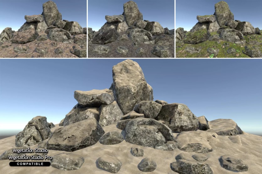 Unity游戏素材资源合集2023年1月第一季 Unity Asset Bundle January 2023 Vol.1