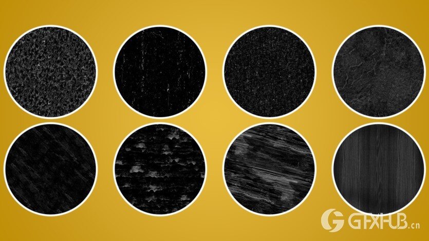 高品质缺陷高光遮罩贴图 High Quality Useful Grunge Stencil Imperfection vol.2