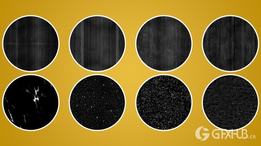 高品质缺陷高光遮罩贴图 High Quality Useful Grunge Stencil Imperfection vol.2