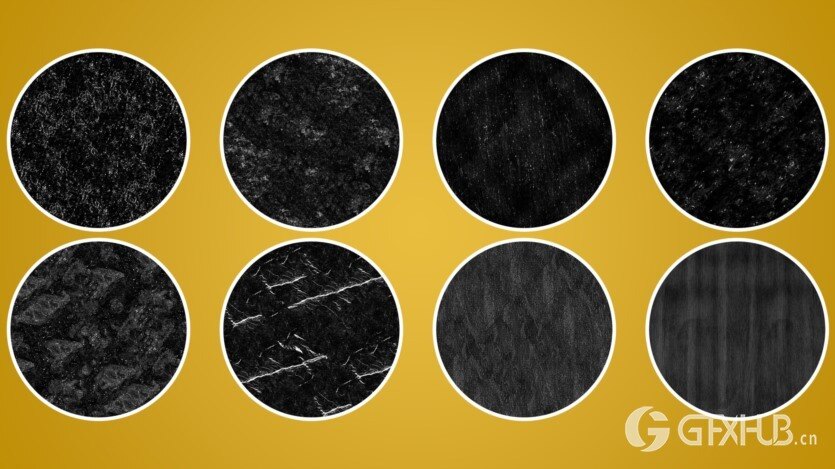 高品质缺陷高光遮罩贴图 High Quality Useful Grunge Stencil Imperfection vol.2