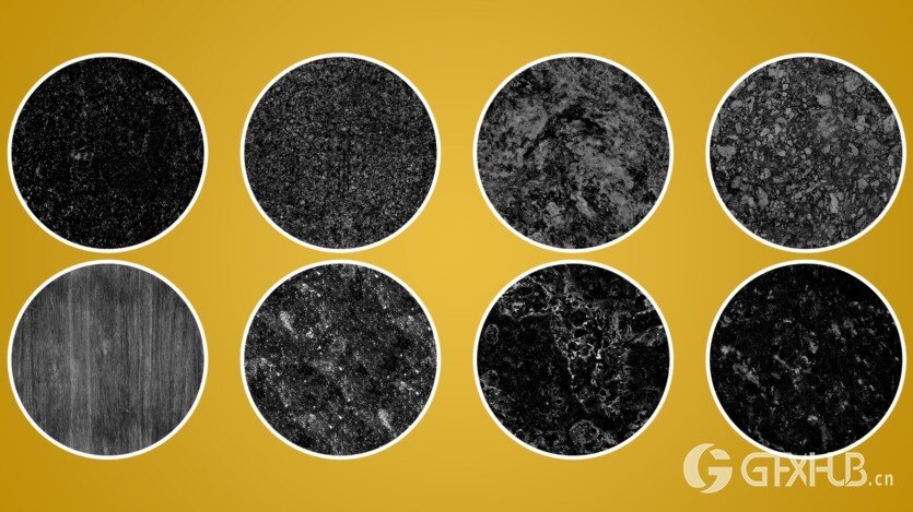 高品质缺陷高光遮罩贴图 High Quality Useful Grunge Stencil Imperfection vol.2