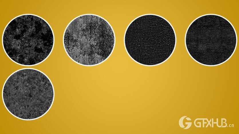 高品质缺陷高光遮罩贴图 High Quality Useful Grunge Stencil Imperfection vol.2