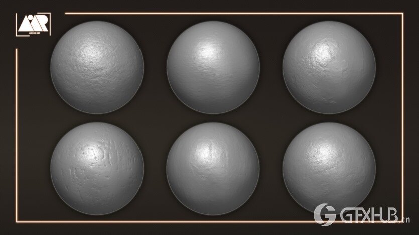 30个金属Alpha无缝可平铺 30 Metal Alphas (Seamless and Tileable - Vol 01)