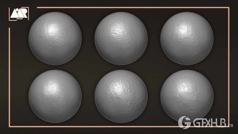 30个金属Alpha无缝可平铺 30 Metal Alphas (Seamless and Tileable - Vol 01)