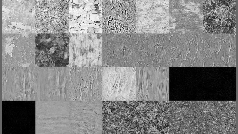 110个基于照片的多用途高光遮罩无缝贴图 110 Photo-based Multipurpose Seamless Grunges