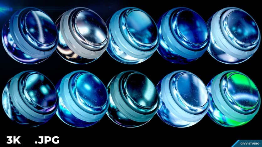100 个工作室HDRI全景环境贴图 Artstation - 100 Studio Light HDRI Vol 3