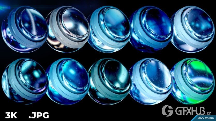 100 个工作室HDRI全景环境贴图 Artstation - 100 Studio Light HDRI Vol 3