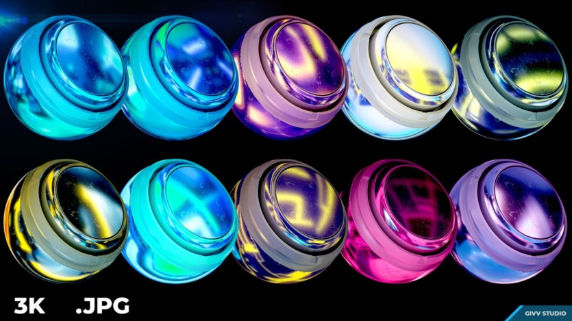 100 个工作室HDRI全景环境贴图 Artstation - 100 Studio Light HDRI Vol 3