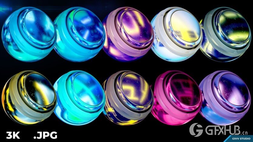 100 个工作室HDRI全景环境贴图 Artstation - 100 Studio Light HDRI Vol 3