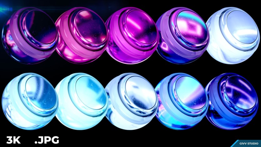100 个工作室HDRI全景环境贴图 Artstation - 100 Studio Light HDRI Vol 3