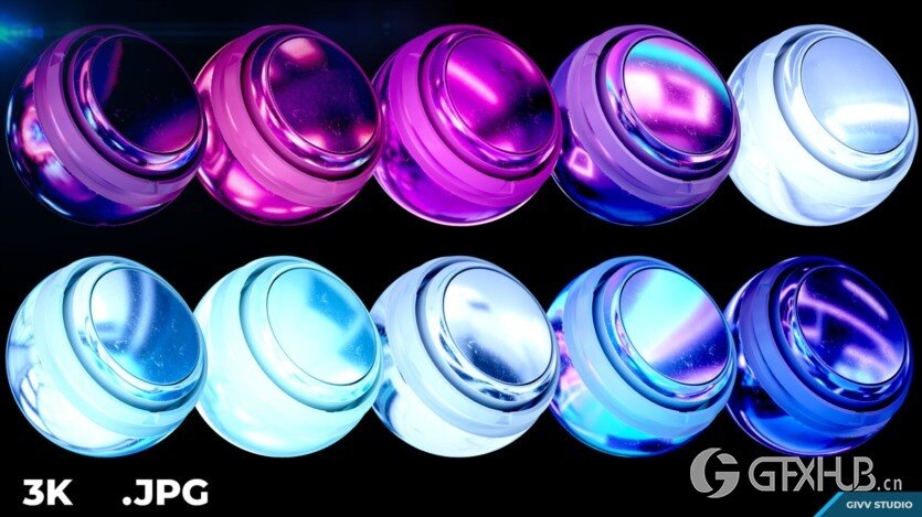 100 个工作室HDRI全景环境贴图 Artstation - 100 Studio Light HDRI Vol 3