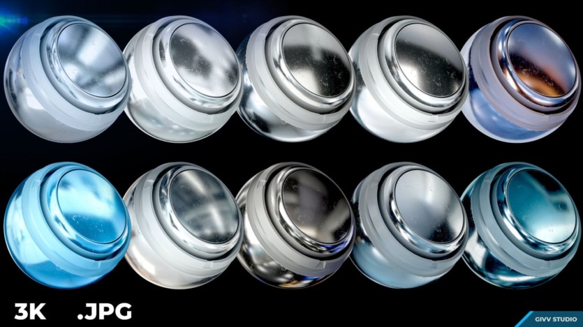 100 个工作室HDRI全景环境贴图 Artstation - 100 Studio Light HDRI Vol 3