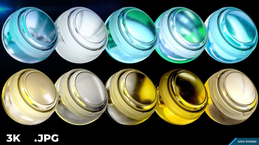 100 个工作室HDRI全景环境贴图 Artstation - 100 Studio Light HDRI Vol 3