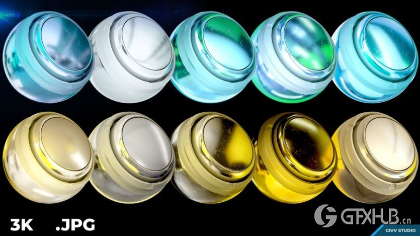 100 个工作室HDRI全景环境贴图 Artstation - 100 Studio Light HDRI Vol 3