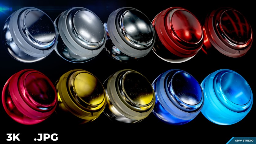 100 个工作室HDRI全景环境贴图 Artstation - 100 Studio Light HDRI Vol 3