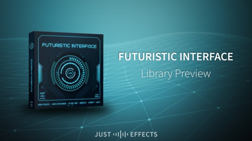 未来界面高科技UI声音 Just Sound Effects - Futuristic Interface