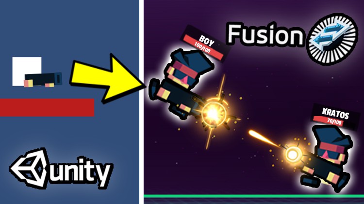 Unity 全新多人光子融合游戏开发指南 Unity NEW Multiplayer Photon Fusion Game Development Guide