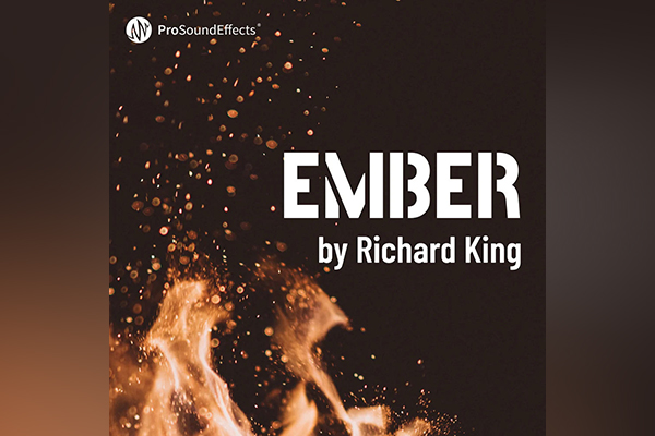 木头燃烧爆裂声篝火燃烧等火焰音效 Pro Sound Effects - Ember WAV