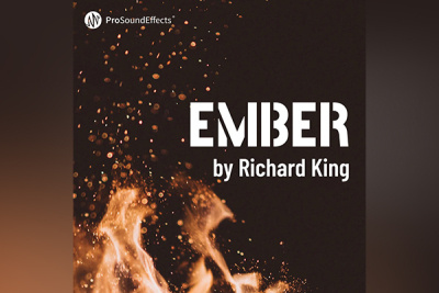 木头燃烧爆裂声篝火燃烧等火焰音效 Pro Sound Effects – Ember WAV