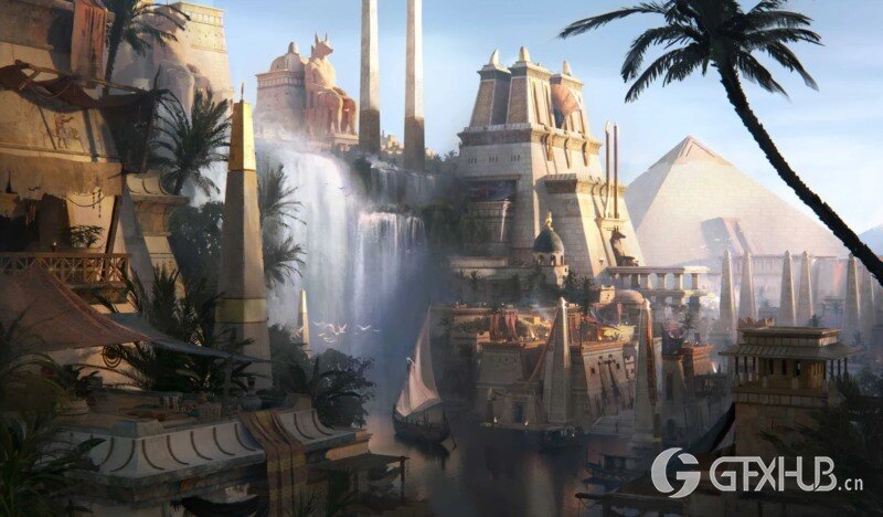 古埃及城市建筑3D模型 Kitbash3D – Age of Egypt (格式:FBXBlend)