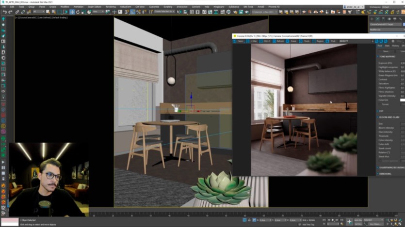 成为建筑可视化大师从零到高级逐步实现写实渲染 OF3D Academy - Masterviz
