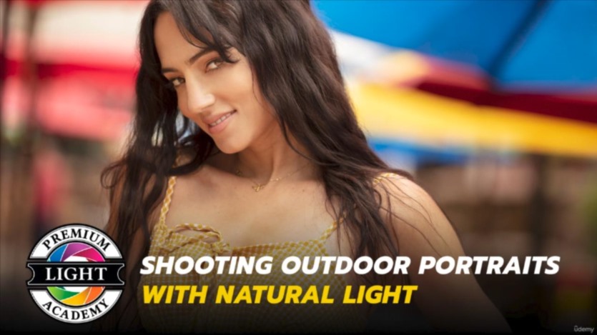 利用自然光拍摄户外人像 Shooting Outdoor Portraits with Natural Light