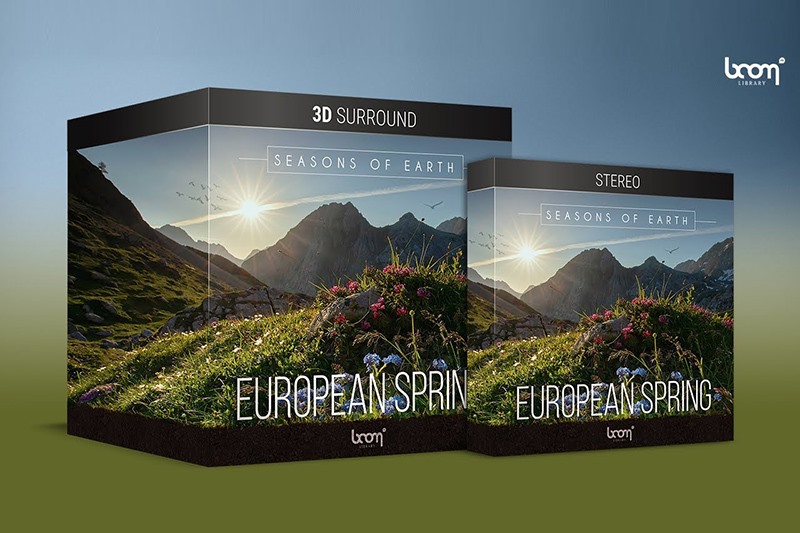 地球的季节欧洲之春立体声/3D环绕版音效 Boom Library - Seasons Of Earth - European Spring (Stereo 3D Surround Edition)