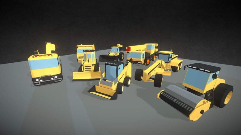 1Poly汽车模型合集 1Poly Car Packs 7 in 1 – Blender 3D-Models