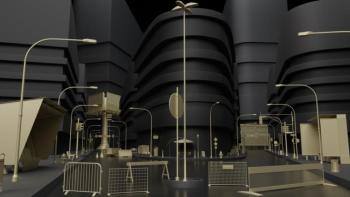 障碍物\广告牌\电线\栏杆\路牌\路灯\交通灯\废物和存储\以模拟城市空间和街道 Artstation – 70 pieces of street asset