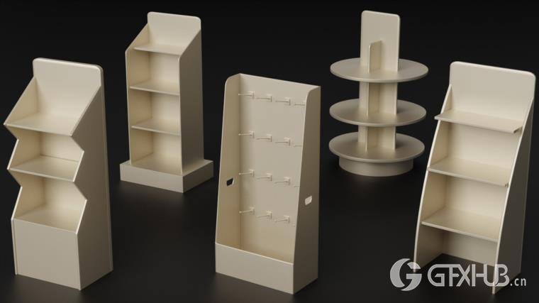 灭火器独轮车街道垃圾箱长凳栏杆用于城市环境和街道 Artstation - 80 City Asset Kitbash