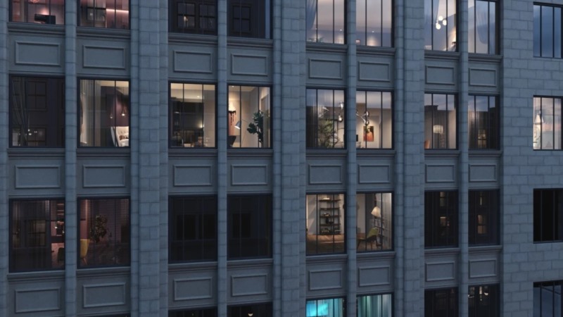 EXROSL3D透视贴图 wParallax Bundle 2 One-Click-Interiors for Archviz