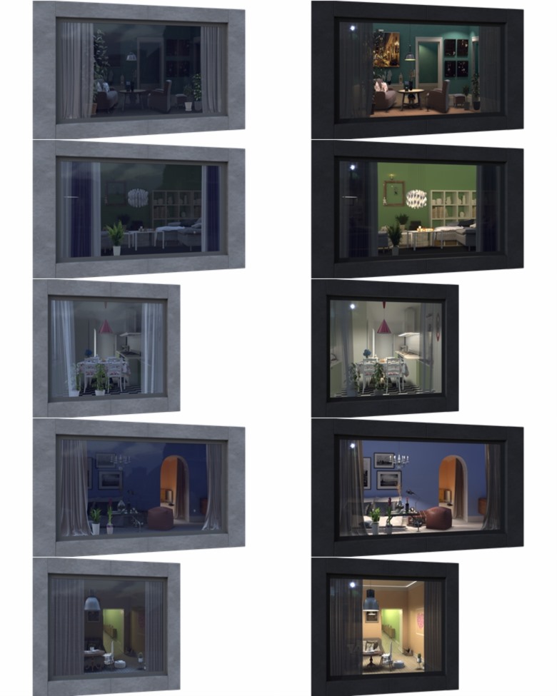 EXROSL3D透视贴图 Evermotion - ArchMaterials Vol.4 Interior Shaders (OSL, Parallax)
