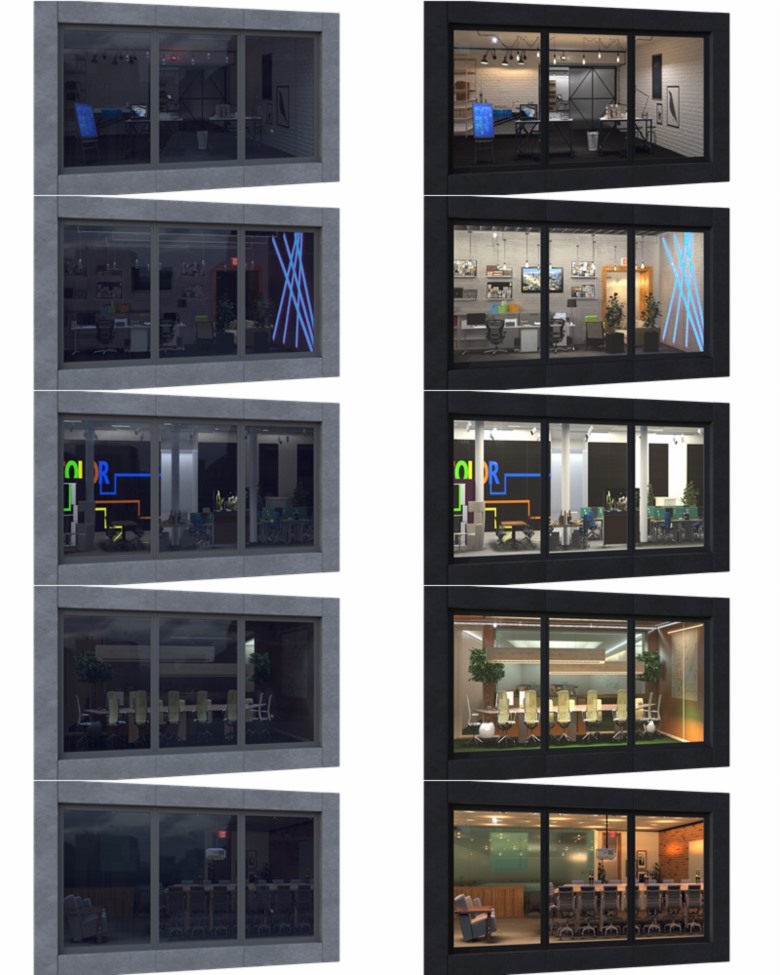 EXROSL3D透视贴图 Evermotion - ArchMaterials Vol.4 Interior Shaders (OSL, Parallax)