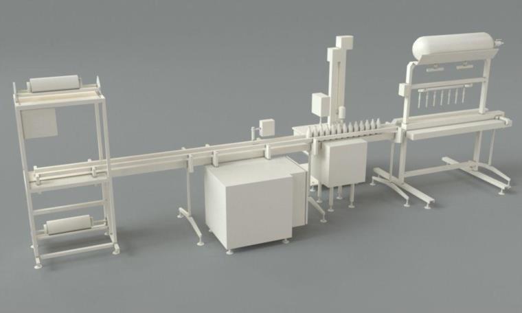 工厂仓库设备3D模型 Kitbash – Factory Units Part 3 – 49 pieces