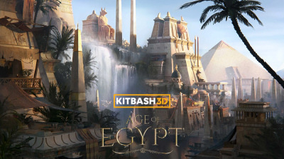 Age of Egypt 古埃及文明3D资产包｜350个高精度模型 支持 · Blender / Maya / FBX / OBJ