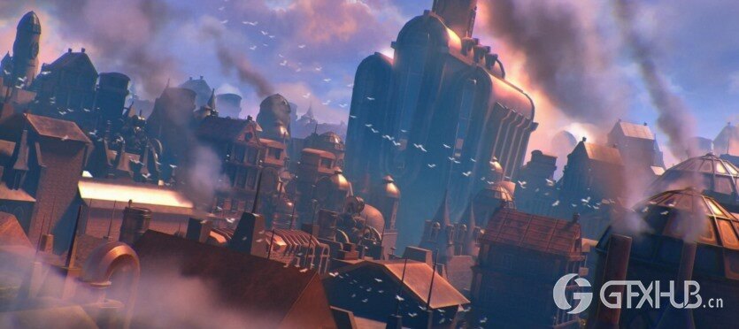 蒸汽朋克 Kitbash+概念和游戏纹理 Steampunk Kitbash + Textures For Concept And Game