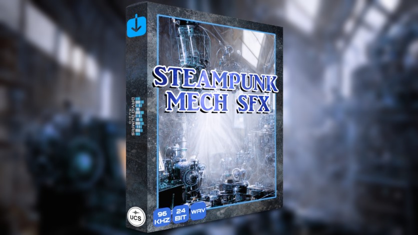 1000多种蒸汽朋克机甲游戏音效 David Dumais Audio Steampunk Mech SFX
