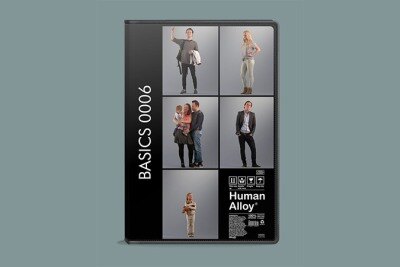 3D人物模型 Human Alloy Basics 0006-3D people