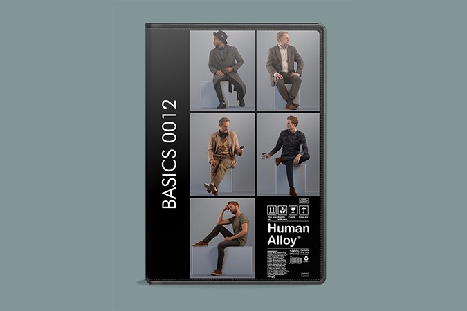 3D人物模型 Human Alloy Basics 0012-3D people