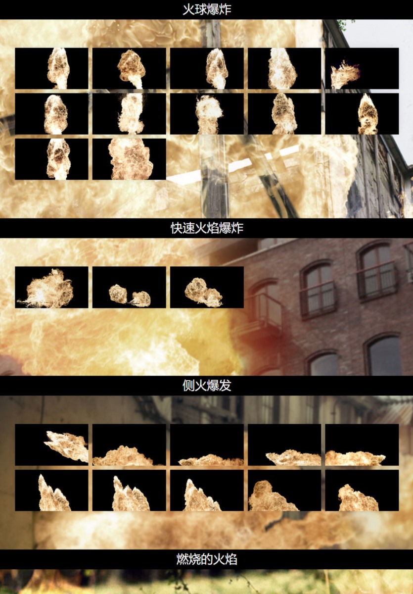 79组2K高清爆炸视频特效合成素材 MotionVFX - mBlast 2k