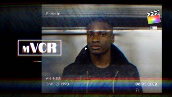 30种复古老录像带视觉特效预设 MotionVFX – mVCR